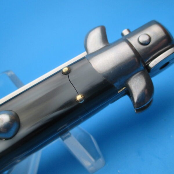 Frank Beltrame 9" Imit Buffalo Horn Bayonet Switchblade SND - Image 2