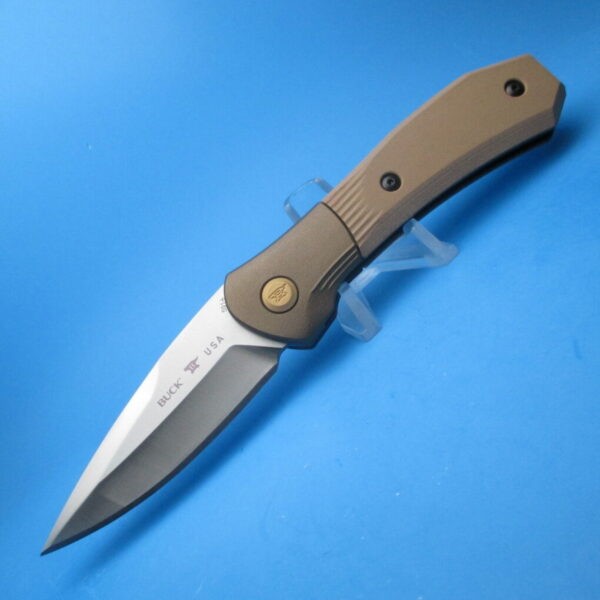 Buck 591 Paradigm Brown Auto Folding Knife - Image 4