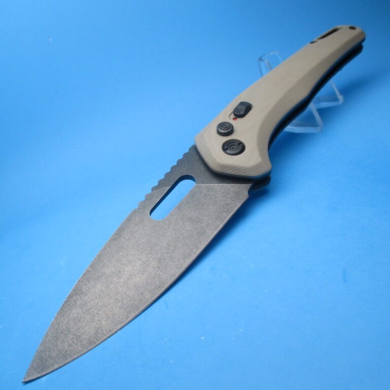 Desert Fox Tactical Plainedge EDC Switchblade Knife