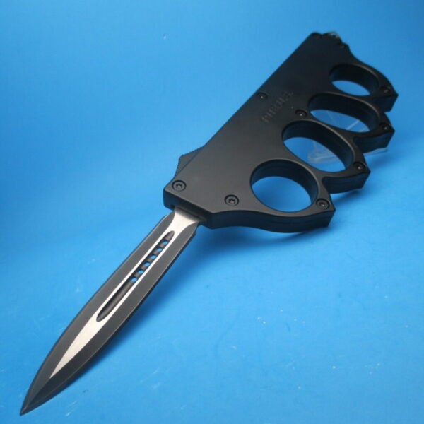 1918 OTF Black Knuckle Knife Switchblade