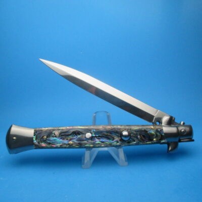 Frank Beltrame 11" Abalone Dagger Switchblade
