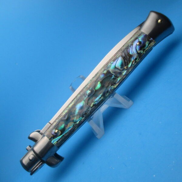 Frank Beltrame 11" Abalone Dagger Switchblade - Image 2