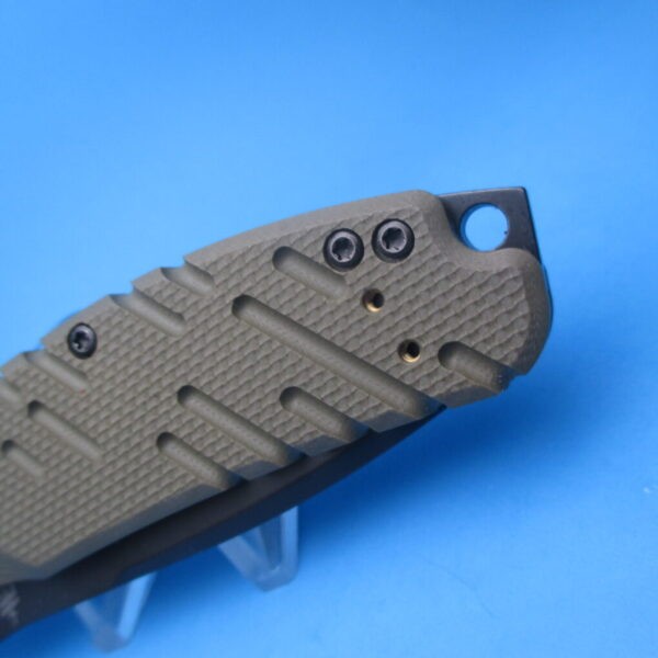Gerber Propel Green Downrange Auto Tanto Point Plain-Edge Switchblade Knife - Image 2