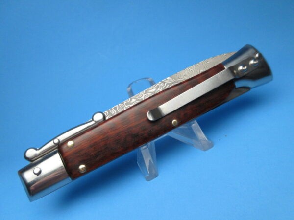 9'' AKC Snakewood Damascus Bayonet Swinguard