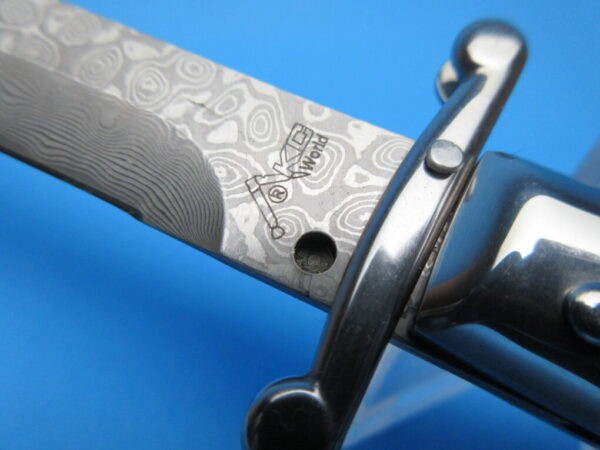 9'' AKC Stag Horn Damascus Bayonet Swinguard