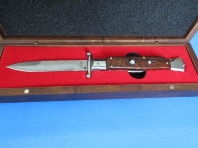 9'' AKC Snakewood Damascus Bayonet Swinguard