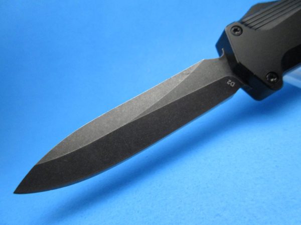 Black Punisher OTF Switchblade Knife