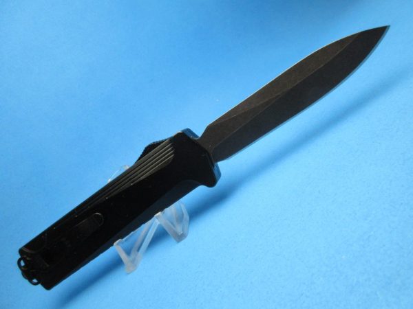 Black Punisher OTF Switchblade Knife