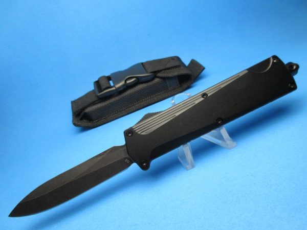 Black Punisher OTF Switchblade Knife