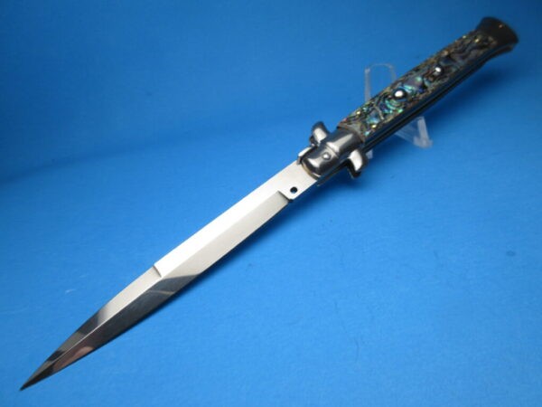 Frank Beltrame 11" Abalone Bayonet Switchblade