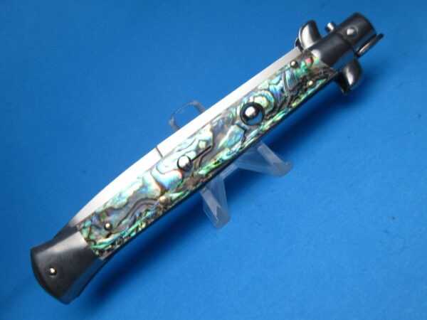 Frank Beltrame 11" Abalone Bayonet Switchblade