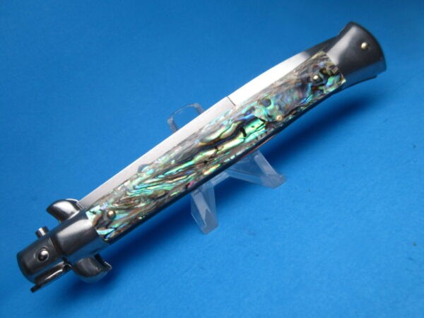 Frank Beltrame 11" Abalone Bayonet Switchblade