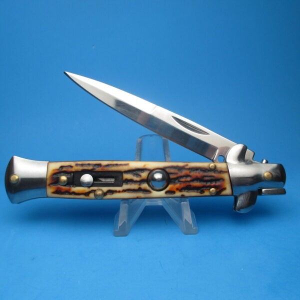 Imit SS Stag "Italian Milano" 8.75" Switchblade