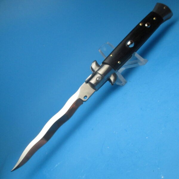 Frank Beltrame 2.0 9" Ebonywood Kriss Switchblade - Image 4