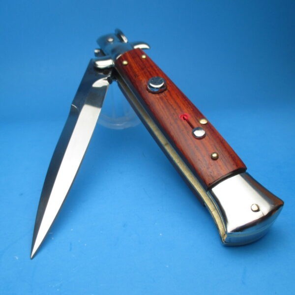 Walt`s Classic 9'' Red Dot Flat Button Half Grind Cocobolo - Image 6