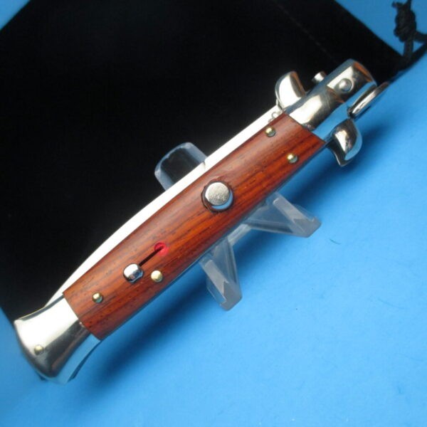 Walt`s Classic 9'' Red Dot Flat Button Half Grind Cocobolo - Image 2
