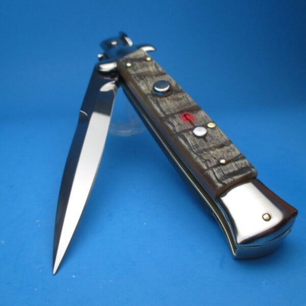 Walt`s Classic 9'' Red Dot Flat Button Half Grind Rams Horn - Image 5