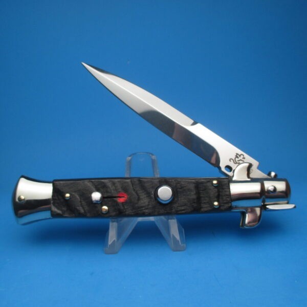 Walt`s 9'' Flat Guard Red Dot Flat Button Half Grind Rams Horn Picklock