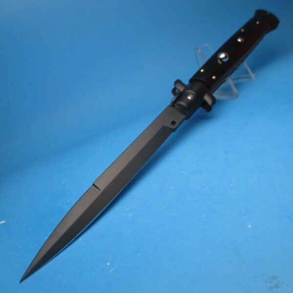 Frank Beltrame 11"  Tactical Ebonywood Bayonet Switchblade - Image 3