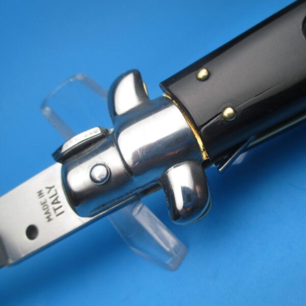 S&D Frank Beltrame 13" Buffalo Horn Bayonet Switchblade - Image 2