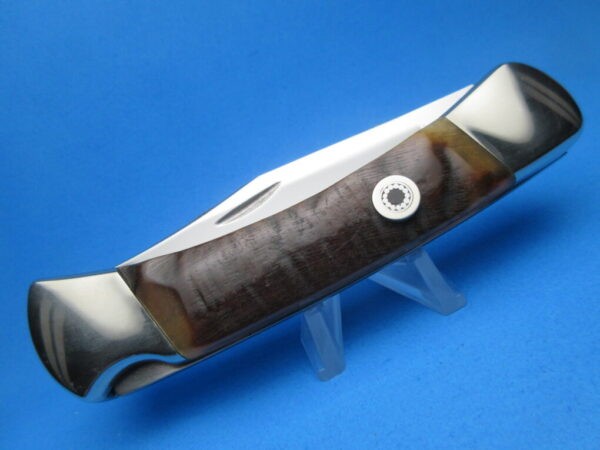 Custom Buck 110 Rams Horn Automatic Conversion Knife