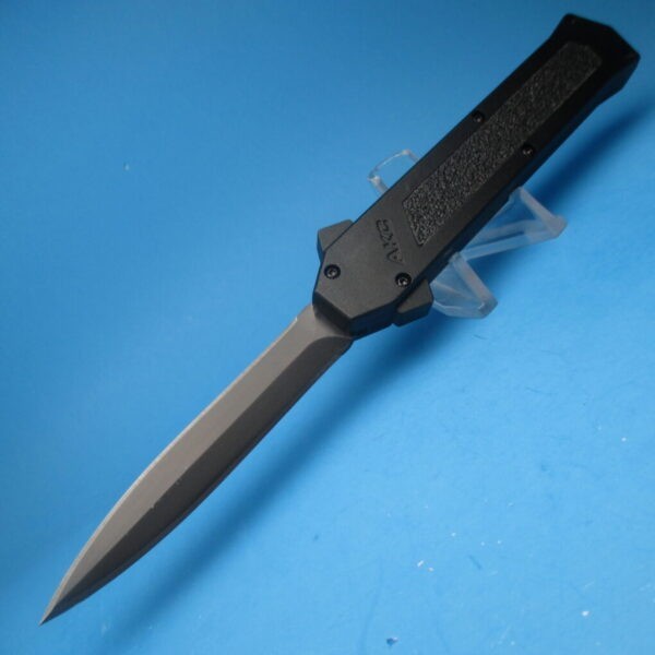 AKC F-16 OTF Black Handle Tactical Dagger