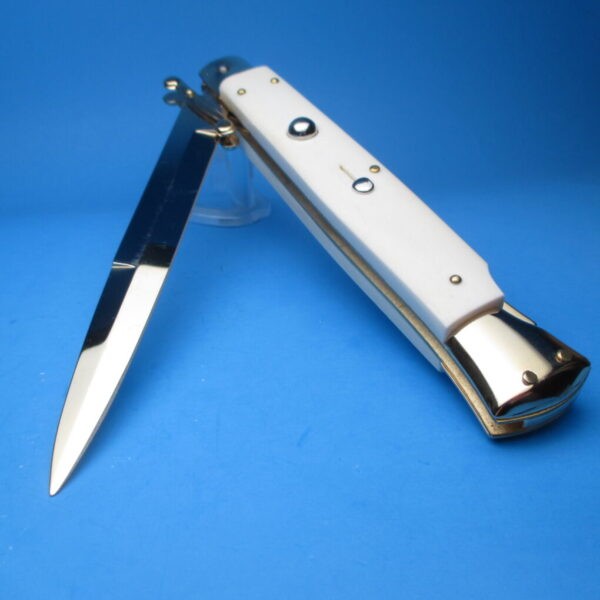 Frank Beltrame 2.0 11" Gold Camelbone Bayonet Swinguard - Image 4