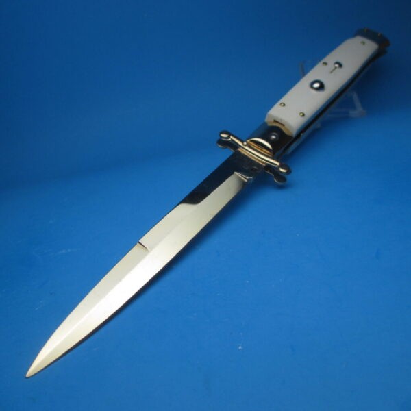 Frank Beltrame 2.0 11" Gold Camelbone Bayonet Swinguard - Image 3