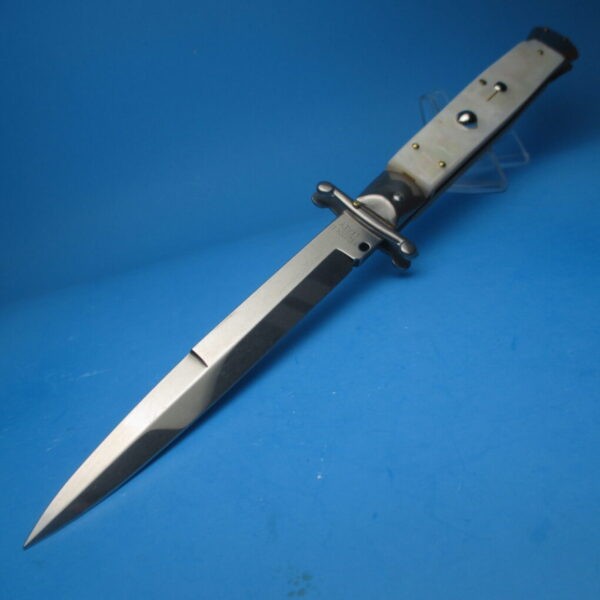 Frank Beltrame 11" Real Mother Of Pearl Bayonet Swinguard - Image 3
