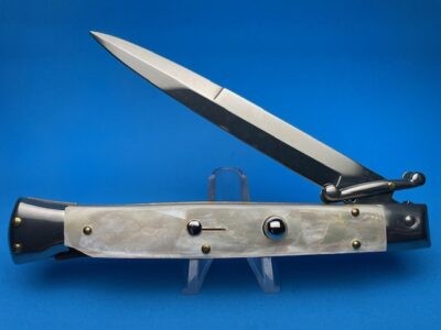 Frank Beltrame 11" Real Mother Of Pearl Bayonet Swinguard