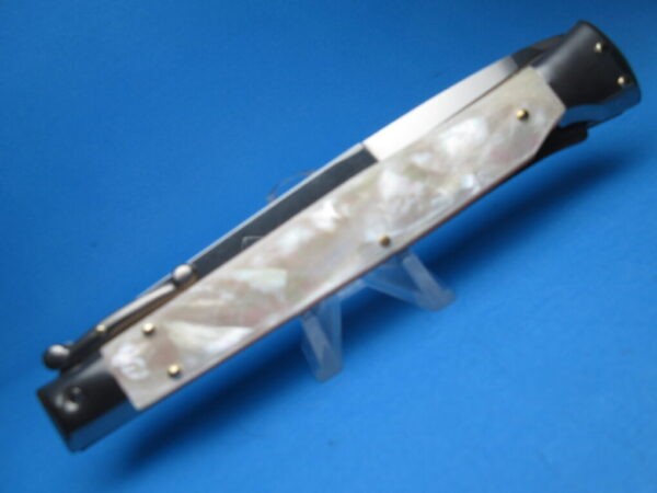 Frank Beltrame 11" Real Mother Of Pearl Bayonet Swinguard - Image 3