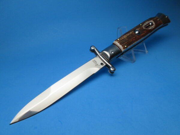 9'' AKC Stag Horn Damascus Bayonet Swinguard