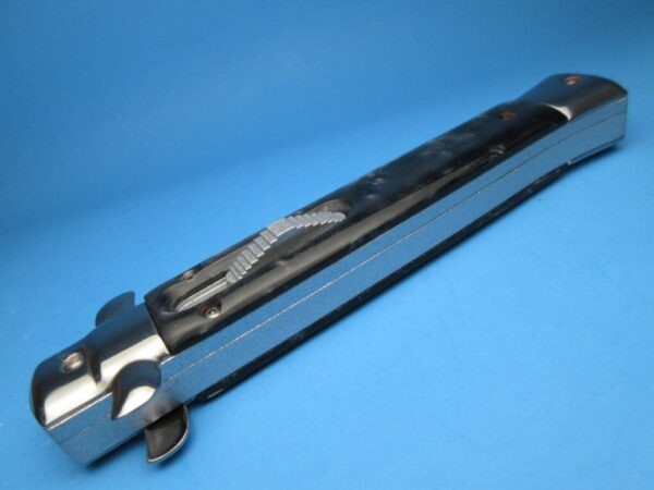 11'' Gray Marble Stiletto Style OTF Bayonet - Image 3