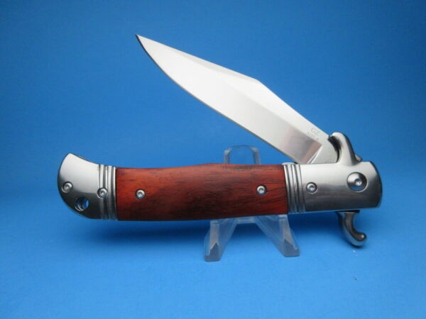 Rosewood Czech Bolster Fired Auto Switchblade - Image 2