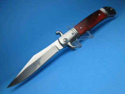 Rosewood Czech Bolster Fired Auto Switchblade