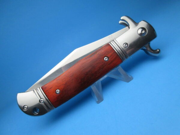 Rosewood Czech Bolster Fired Auto Switchblade - Image 5
