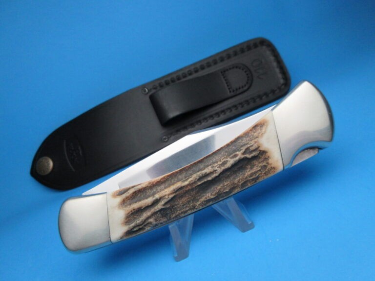 Custom Buck Stag 110 Automatic Conversion Knife MySwitchblade