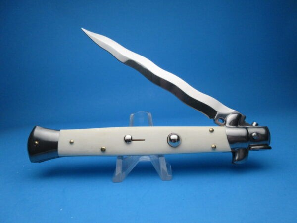 Frank Beltrame 11" Camelbone Kriss Switchblade