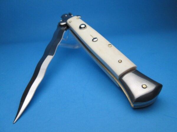 Frank Beltrame 11" Camelbone Kriss Switchblade - Image 5