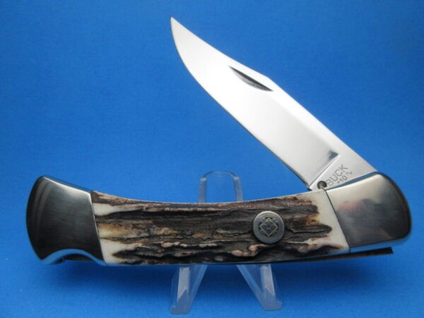 Custom Buck Stag 110 Automatic Conversion Knife #1