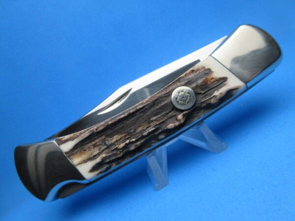 Custom Buck Stag 110 Automatic Conversion Knife #1