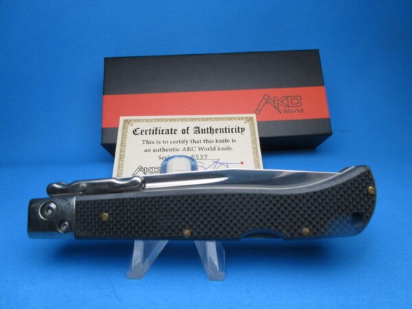 9" AKC Textured G10 "Roma" Swinguard - Image 4
