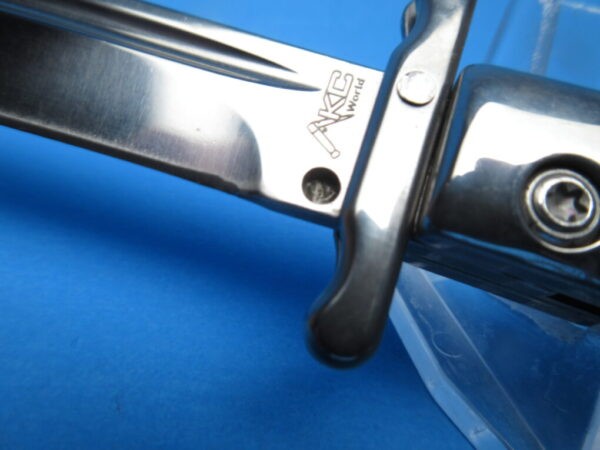9" AKC Black Marble "Roma" Swinguard - Image 4