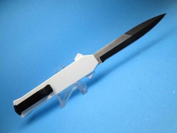 AKC F-16 White Handle Two-Tone Bayonet