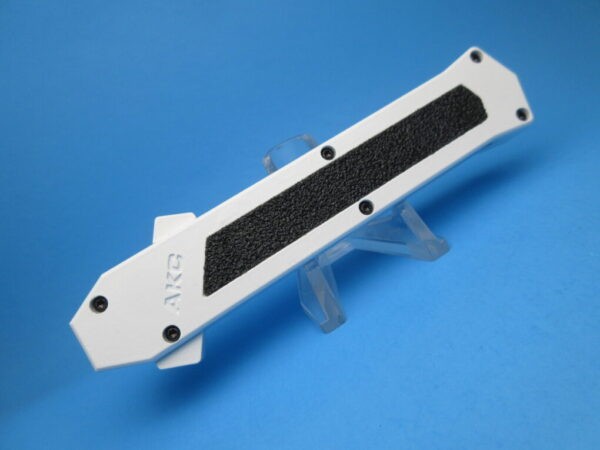 AKC F-16 White Handle Two-Tone Bayonet