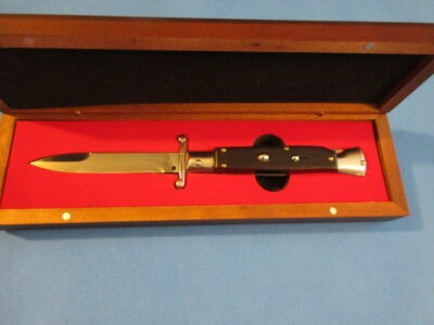 9'' AKC Ebonywood Polished Bayonet Swinguard