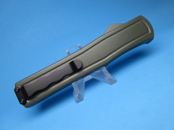 AKC F-20 Green Handle Drop-point Blade