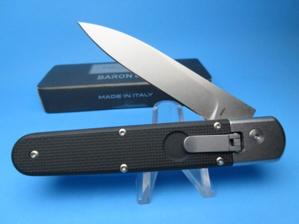 Baron Elite Stonewash Switchblade Knife