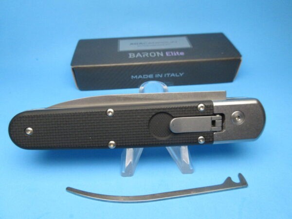 Baron Elite Stonewash Switchblade Knife