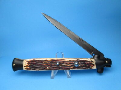 Imitation Stag Tactical 12" Switchblade